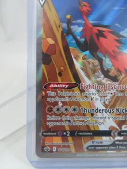 Pokemon Card - Galarian Zapdos V 174/198 - Alt Art - Chilling Reign - NM - Image 5