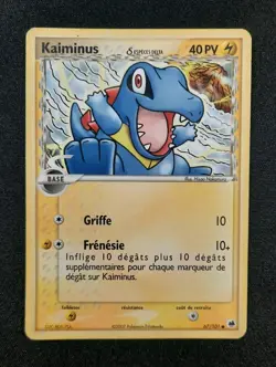 Carte Pokemon : Kaiminus Espece Delta 2007 Ex Ile Des Dragons 67/101 LP 🇲🇫 - Image 1