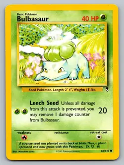 Pokemon TCG Legendary Collection Bulbasaur 068/110 - Image 1
