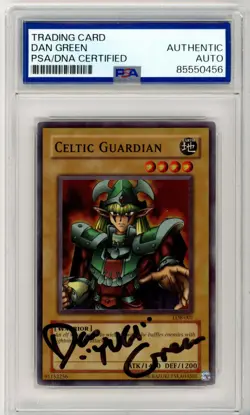 PSA Dan Green Celtic Guardian LOB-007 The Legend of Blue Eyes White Dragon - Image 1