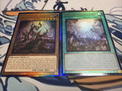 Yugioh Primite Dragon Ether Beryl + Lordly Lode Ultimate Rare RA05 - Image 1