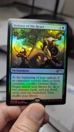 1x Defense Of The Heart JUDGE FOIL NM Unplayed - Magic MTG x1 - Image 1