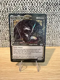 1x Firja, Judge of Valor, Serialized 091/500 Multiverse Legends, MTG NM - Image 1
