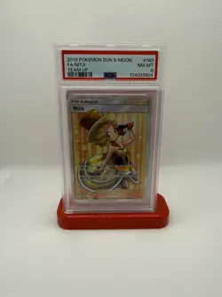 Pokemon Nita 180/181 Team Up Full Art Holo Ultra Rare PSA 8 2019 English - Image 2