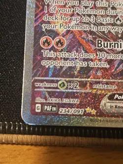 Charizard ex 234/091 SV Paldean Fates SIR Full Art Holo Eng 330HP - Image 3