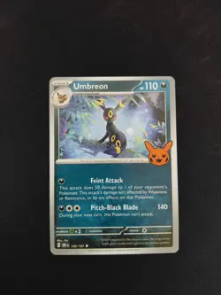Pokemon TCG - Umbreon (Trick or Trade Stamp) - [130/197] Obsidian Flames - Image 1
