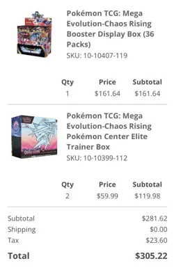 CONFIRMED PRESALE - Pokemon TCG: Chaos Rising Pokemon Center Elite Trainer Box - Image 2