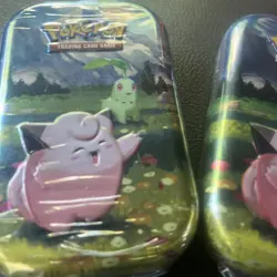 2 Pokemon TCG Ascended Heroes Mini Tin (Clefairy/Chikorita) New/Factory Sealed - Image 2