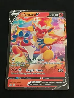 Pokemon - Panferno / Infernape V - Black Star Promo SWSH252 - Englisch - NM - Image 1