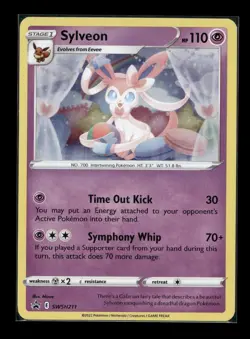 Pokemon TCG Sylveon SWSH211 SWSH Black Star Promos Cosmos Holo NM - Image 1