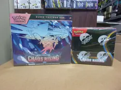 POKEMON CHAOS RISING BOOSTER BOX + ETB SEALED BOXES - Image 1