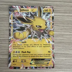 Jolteon EX 28/83 Generations Ultra Rare Holo English Pokemon TCG 2016 - Image 1