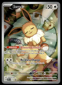 Pokemon TCG SV: Scarlet & Violet Promo Cards #173 Eevee NM - Image 1