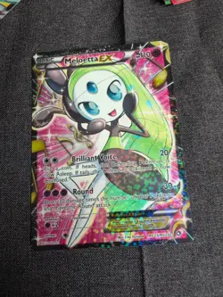 Pokemon Meloetta EX RC25/RC25 Legendary Treasures Ultra Rare Full Art Holo 110 … - Image 1