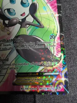 Pokemon Meloetta EX RC25/RC25 Legendary Treasures Ultra Rare Full Art Holo 110 … - Image 3