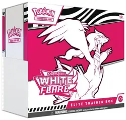 Pokemon White Flare Elite Trainer Box ETB Scarlet Violet Sealed TCG - Image 1