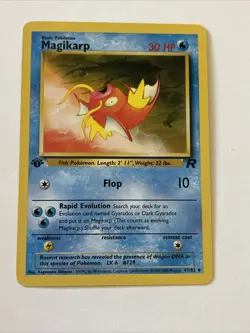 1st Edition Magikarp Pokemon Team Rocket 47/82 Uncommon WOTC 👍 - Image 1