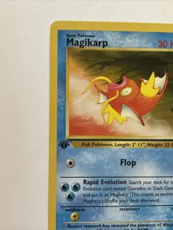1st Edition Magikarp Pokemon Team Rocket 47/82 Uncommon WOTC 👍 - Image 2