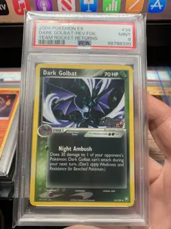Dark Golbat Reverse Holo Team Rocket Returns 34/109 Low Pop - PSA 9 Pokemon TCG - Image 1
