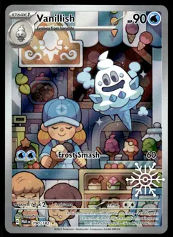 Pokemon TCG 2025 Advent Calendar Promo #190/182 Vanillish NM - Image 1