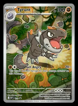 Tyrunt MEP 070 Illustration Rare Black Star Promo Pokemon Card - Image 1