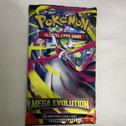 Pokemon TCG Mega Evolution Booster Pack Gardevoir 10 Cards - English - Image 1