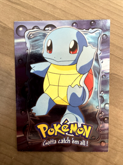 Squirtle E7 of 12 - 1999 Topps Pokemon Card Holo Foil LP #07 - Image 1