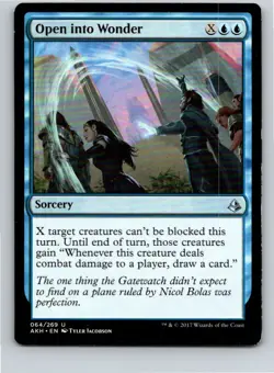 Magic the Gathering Open into Wonder Amonkhet MTG Free Shipping! - Image 1