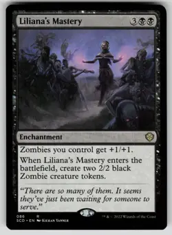 Liliana's Mastery Normal R Starter Commander Decks 86 NM - Image 1