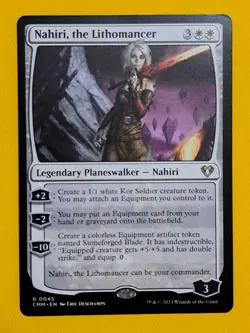 Nahiri, the Lithomancer Commander Masters Regular - Image 1