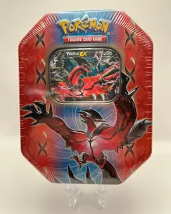 (403054) Pokemon 2014 Yveltal Legends of Kalos Collectors Tin - Factory Sealed - Image 1
