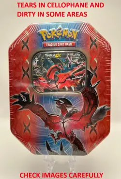 (403054) Pokemon 2014 Yveltal Legends of Kalos Collectors Tin - Factory Sealed - Image 2