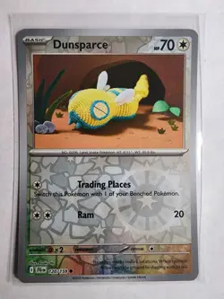 2025 Pokemon - Dunsparce 120/159 Sv09: Journey Together Reverse Holo - Image 1