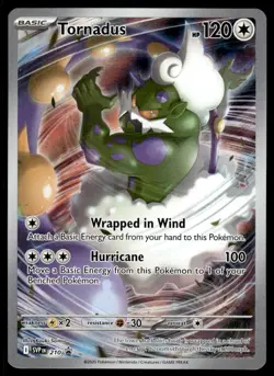 Pokemon TCG SV: Scarlet & Violet Promo Cards #210 Tornadus NM - Image 1