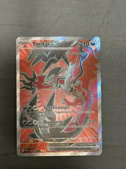 Pokemon TCG Yveltal EX Full Art Ultra Rare holo PERFECT ORDER - Image 1