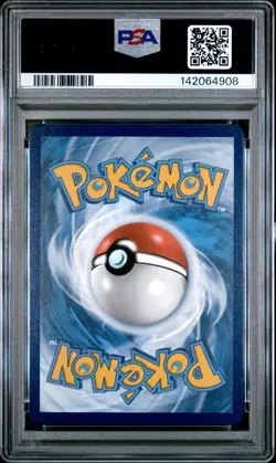 2025 Pokemon White Flare SEWADDLE #001 Poke Ball Reverse Holo PSA 10 Gem Mint - Image 2
