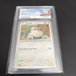 Pokemon TCG Snorlax Pokemon Black Star Promo #122 ACE 10 - Image 1