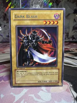 Dark Blade MFC-007 Rare 1st Edition - Played - YuGiOh! - Image 1