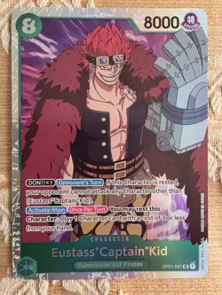Eustass"Captain"Kid OP01-051 Pre-Errata Romance Dawn One Piece Card English - Image 1