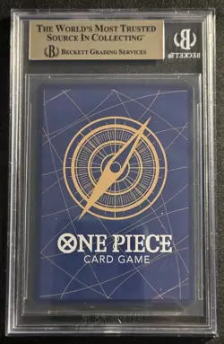 BGS 10 PRISTINE ONE PIECE ENEL MANGA SEC ALT ART OP15-118 JAPANESE TCG - Image 2