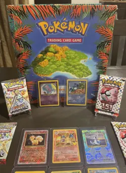 Pokemon Mystery Pack: 2 Sealed Packs + 20 Cards, 10 Vintage Cards Guaranteed! - Image 1