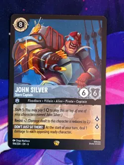 John Silver - Stern Captain Azurite Sea 194/204 LEGENDARY Disney Lorcana - Image 1