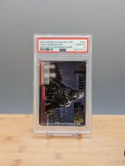 2022 Weiss Schwarz Star Wars s49 Darth Vader Stamp #083 PSA 10 - Image 1
