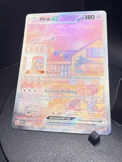 Mew ex 053 Pokemon Sv: Scarlet & Violet Promo Cards Holo NM - Image 4