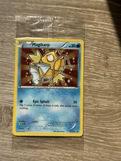 Sealed Pokemon Black Star Target Promo Shiny Magikarp XY143 Holo - Image 1
