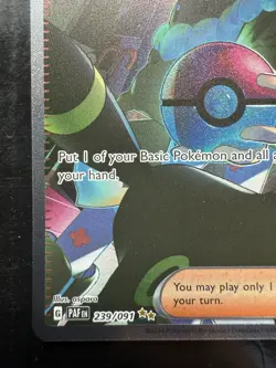 Pokemon Penny 239/091 Scarlet & Violet: Paldean Fates Holo (NM) - Image 4