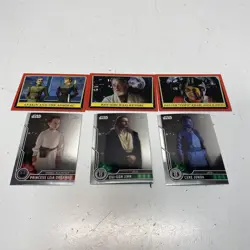 Mixed 2012-2025 Topps Star Wars Trading Card Bundle (Set Of 50) - Image 5