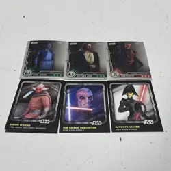Mixed 2012-2025 Topps Star Wars Trading Card Bundle (Set Of 50) - Image 4