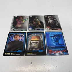 Mixed 2012-2025 Topps Star Wars Trading Card Bundle (Set Of 50) - Image 3