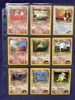 67x Pokemon Gym Heroes WOTC Vintage Card Lot English - Image 4